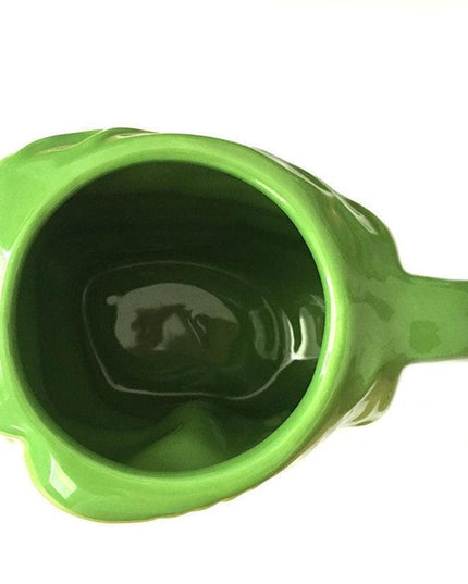 Hulk Smash! 3D Green Fist Anime Mug - Unique Ceramic Hot Drink Cup