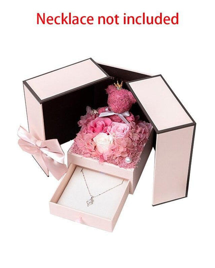 Rose Teddy Bear Delight Box - A Unique Expression of Love