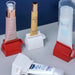 Colorful Eco-Conscious Cartoon Toothpaste and Face Foam Dual Dispenser for Sustainable Bathrooms