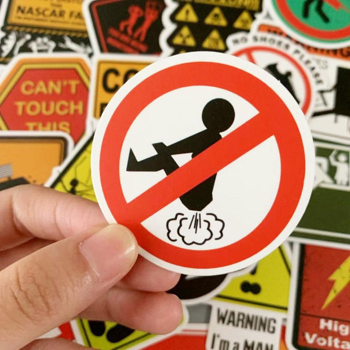 Stylish Safety Decals - Make a Statement with Caution