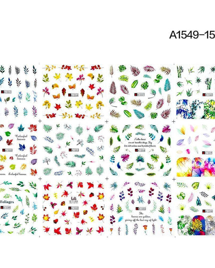 Winter Wonderland Russian Nail Art Decals