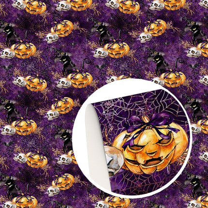 Spellbinding Halloween Faux Leather Craft Sheets 🎃