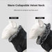 Waterproof Dog Jacket with Plush Fur Collar for Large Breeds