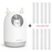 USB Pet Humidifier with Colorful LED Night Light - 300ml Mist Diffuser for Relaxing Atmosphere