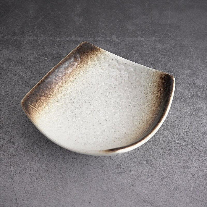 Elegant Japanese Ceramic Bowl Set - Artistic Tableware for Food Connoisseurs