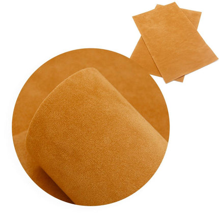 Elevate Your Crafting with Luxurious Reversible Velvet Faux Leather Material