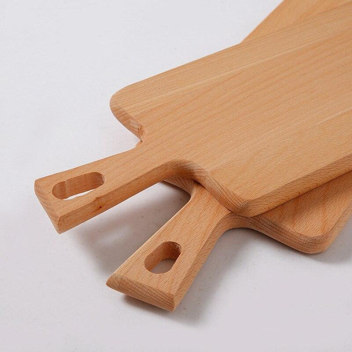 Elevate your Culinary Creations with a Rustic Wooden Kitchen Cutting Board Set - Ideal for Cheese & Appetizer Serving