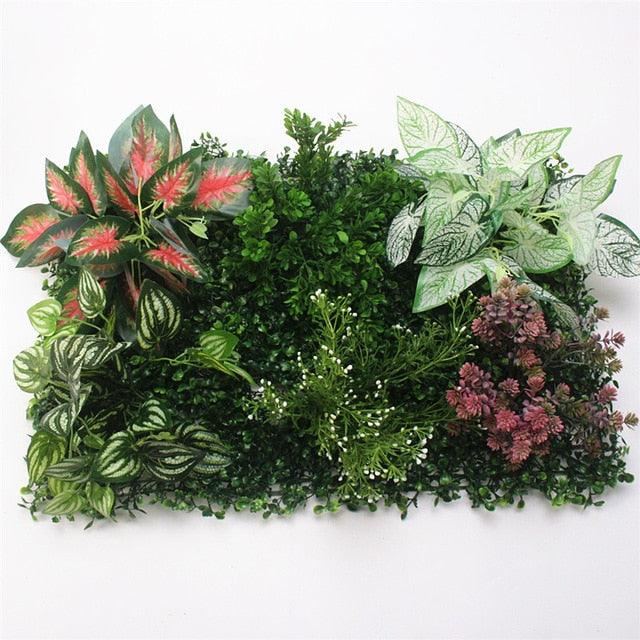 Greenery Bliss Artificial Grass Wall Decoration for Festive Indoor Ambiance