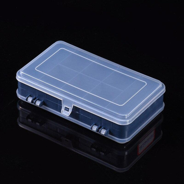 Adjustable Plastic Storage Box with Customizable Compartments for Organized Essentials