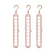 Chic Circular 9-Hole Plastic Closet Organizer
