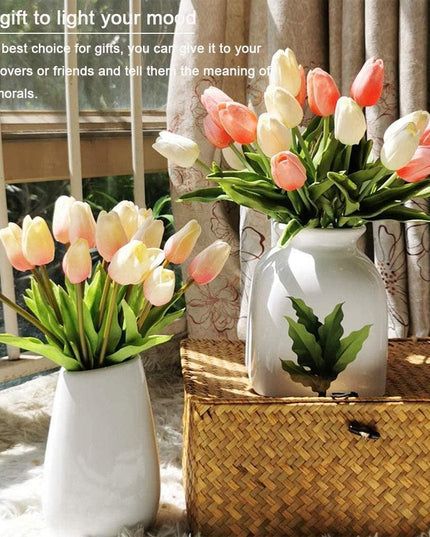 Delightful Mini Tulip Bouquet: A Touch of Timeless Floral Charm