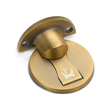 Magnetic Door Stopper Set with Concealed Installation in 304 Stainless Steel