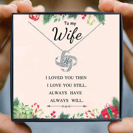 Timeless Heart Knot Necklace: A Symbol of Everlasting Love and Commitment