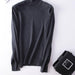 Sophisticated Winter Charm: Premium Cashmere & Wool Turtleneck Pullover for Women | Elegant Knit Sweater