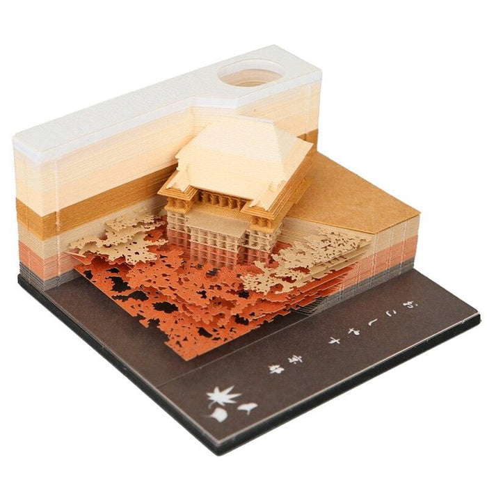 Elegant 3D Kawaii Piano Memo Pad - Chic Mini Journal for Artistic Inspiration