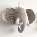 Adorable 3D Animal Heads Nursery Room Decoration