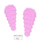 12PCS 2 SET PINK