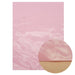 Pink Shimmering Serpentine Textured Faux Leather Sheets - 22*30cm