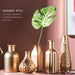 Golden Glass Vase: A Chic Touch for Modern Home Styling