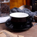 European Elegance 220ml Ceramic Coffee Cup Set