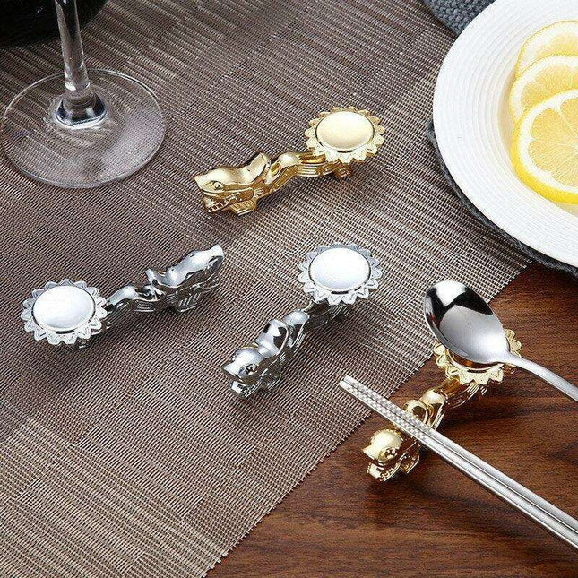 Sophisticated Chopstick Holder Set: Stylish Dining Accessory