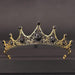 Regal Baroque Tiara - Elegant Headpiece for Memorable Events