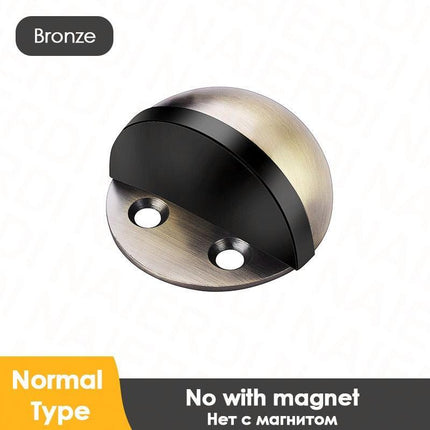 SilentShield Magnetic Door Stopper Set - Premium Stainless Steel for a Peaceful Home