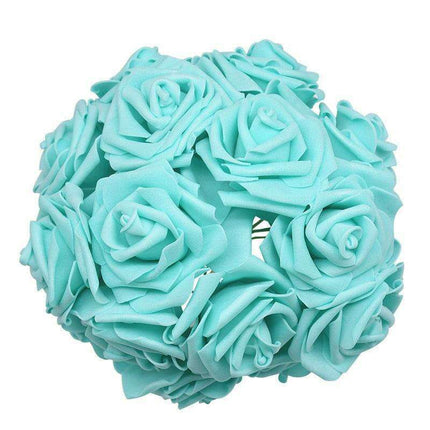 Chic 24-Piece Foam Rose Arrangement: Ideal for Home and Event Styling