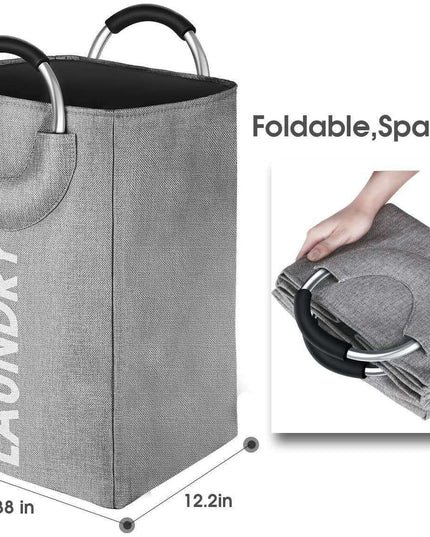 Oversized Multi-Purpose Linen Organizer with Plush Interior - Ultimate Laundry & Storage Solution