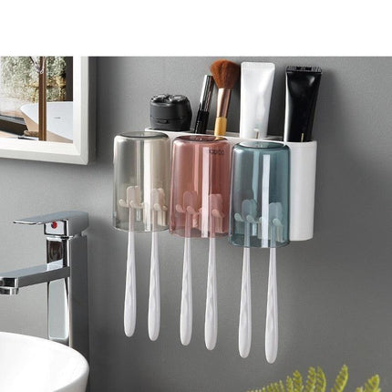 Family-Friendly Toothbrush Holder - Ultimate Bathroom Organizer for Shared Spaces