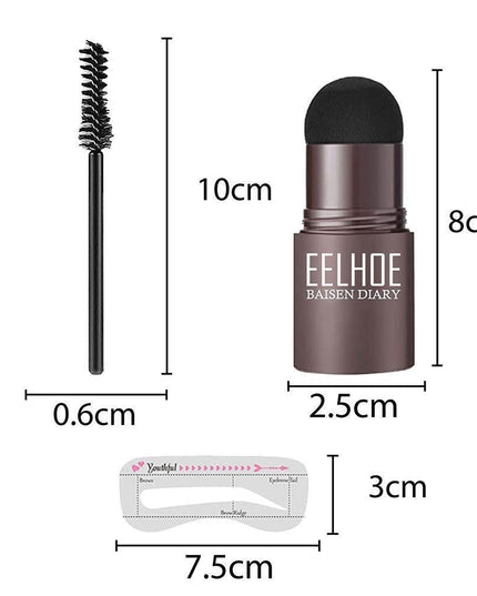 Eyebrow Shaping Stamp Kit for Flawless Brows