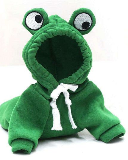 Chic Hooded Winter Jacket for Small Dogs - Fashionable Warmth for Tiny Tails