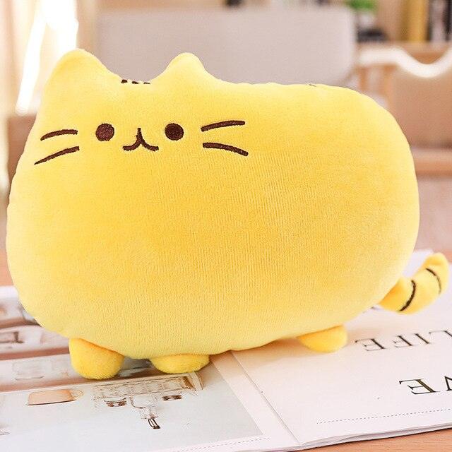 Charming Kawaii Cat Plush Pillow - An Adorable Companion for Feline Fans