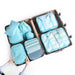 Travel Smart: Versatile 8/6/1-Piece Organizer Set for Effortless Packing