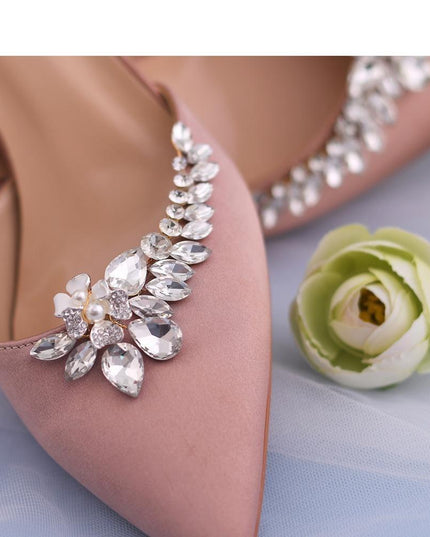 Dazzling Rhinestone Shoe Clips: Effortless Glamour for Every Event