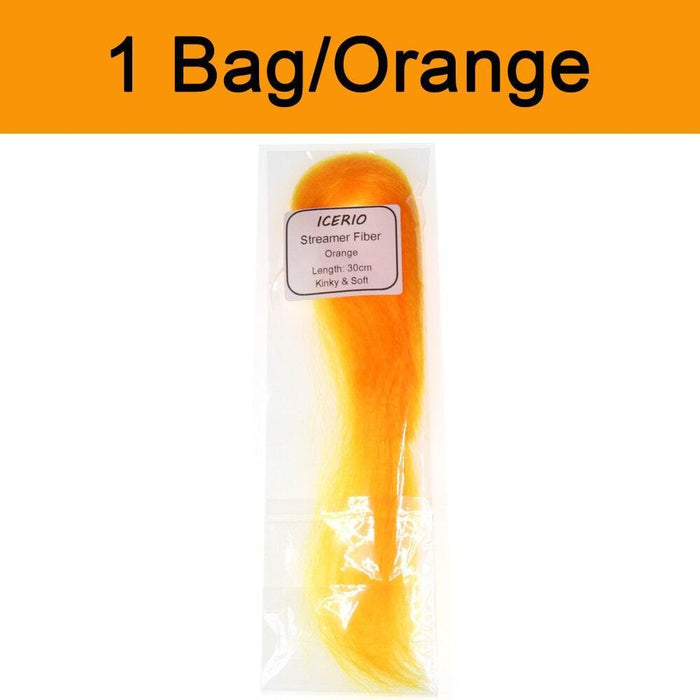 Transform Your Fly Fishing with the Ultimate Bass Streamer Fiber Kit - 01pack Kinky Fly Fibers