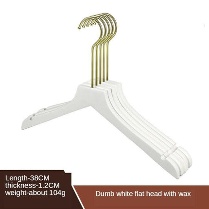 Personalized Non-Slip Wooden Hangers for Weddings: Customizable Elegance for Brides and Bridesmaids