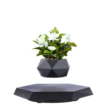 Magnetic Levitating Plant Holder - Elegant Scandinavian Home Accent