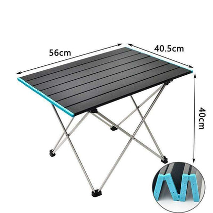 Portable Ultralight Aluminum Camping Table for Adventurers