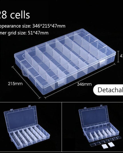 Versatile Jewelry Storage Organizer with 12 Adjustable Compartments