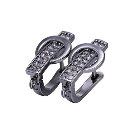 Stunning Handmade Gold & Silver Earring Hooks Adorned with Dazzling Austrian Crystals - Eco-Friendly Luxury Jewelry