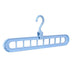 Chic Circular 9-Hole Plastic Closet Organizer