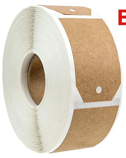 Charming Retro Kraft Paper Labels for Stylish Kitchen Organization