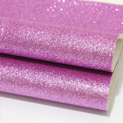 Sparkling Iridescent PU Leather A4 Crafting Sheets