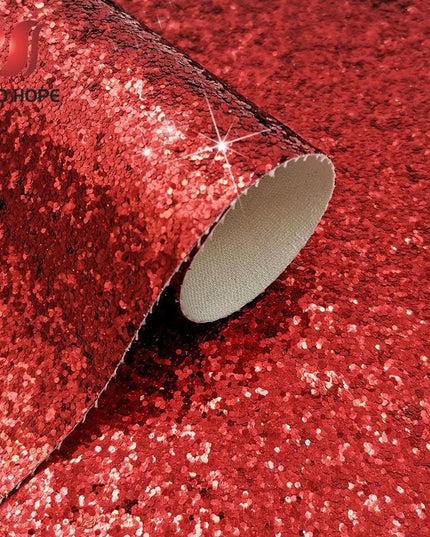 Sparkling Rainbow Luxury Vinyl Leather Fabric - Essential for Creative Crafters