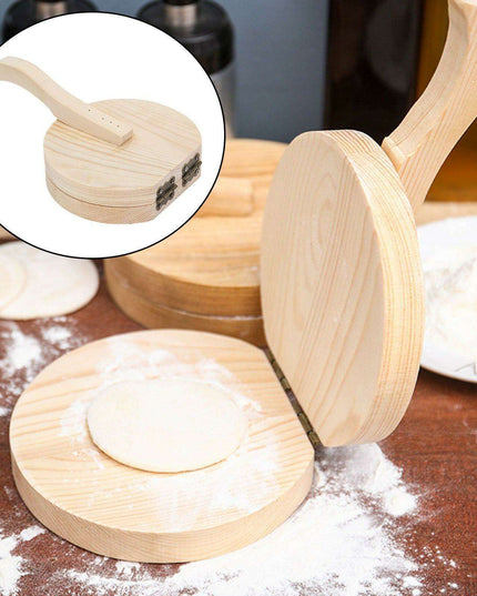 Culinary Masterpiece Wooden Dough Press: Elevate Your Cooking Game