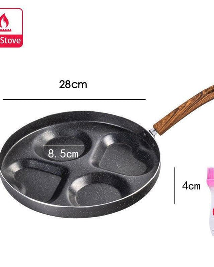 Premium Maifan Stone Non-Stick Omelet Grill Pan for Effortless Breakfasts