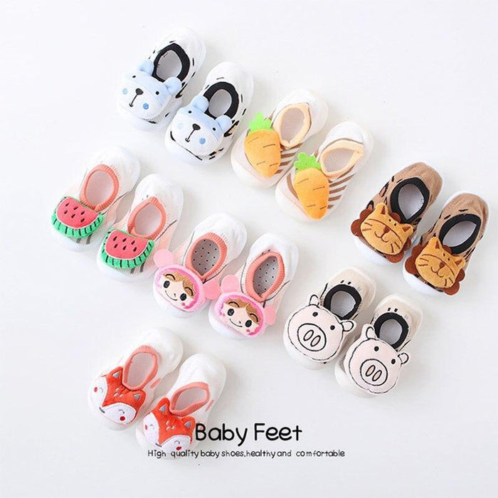 Non-Slip Grip Cotton Socks for Babies