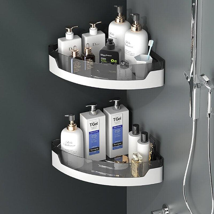 Bathroom Shelf Shampoo Holder Shower Shelves Wall-Mounted Organizer