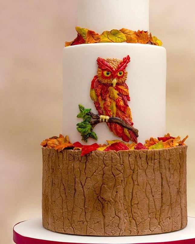 Artistic Tree Bark Silicone Mold for Baking and Confectionery Creations